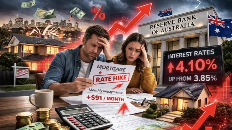 RBA Expected To Raise Interest Rates To 4.1% Today
