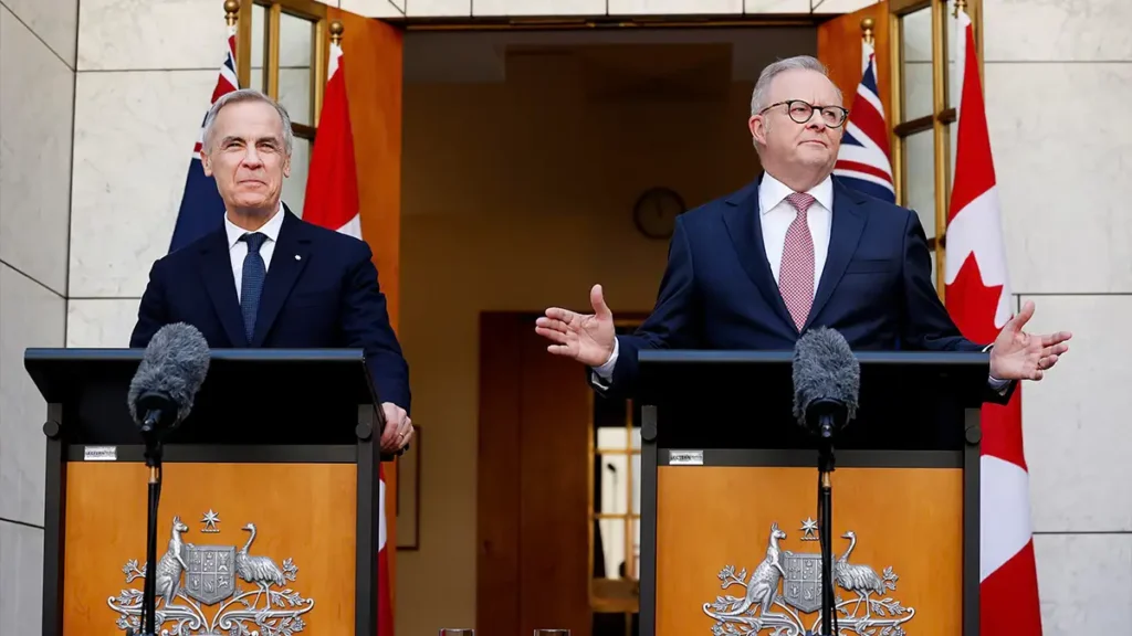 Mark Carney Calls for Stronger Australia–Canada Alliance