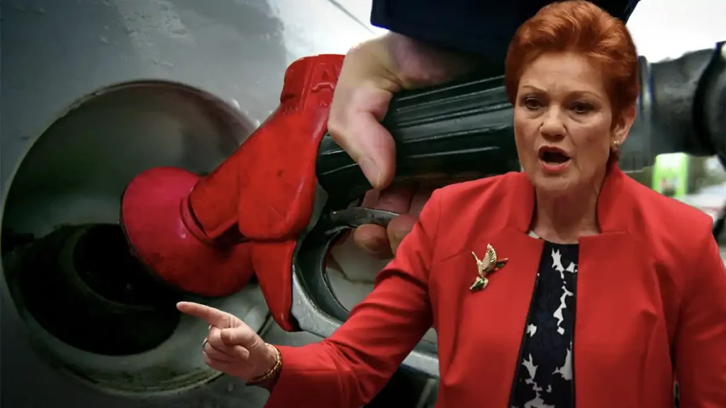 Pauline Hanson Warns Australia Fuel Security Crisis
