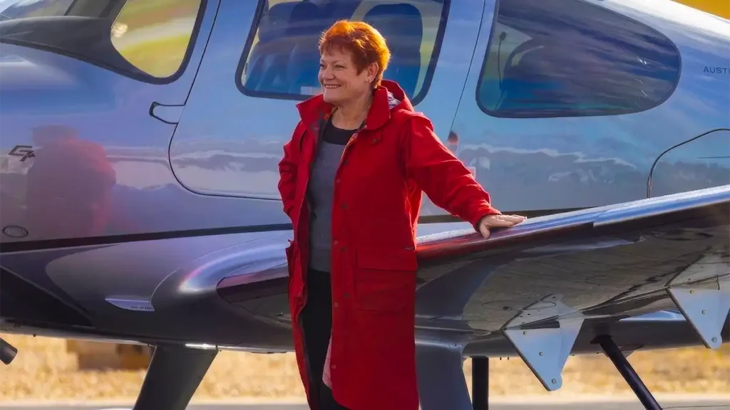 Pauline Hanson discusses Gina Rinehart’s role in One Nation policy development.