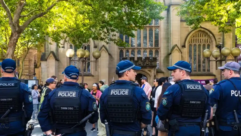 Sydney Protesters Face Joint Trial Over Herzog Visit Protest-related court proceedings involving 25 defendants in Sydney.