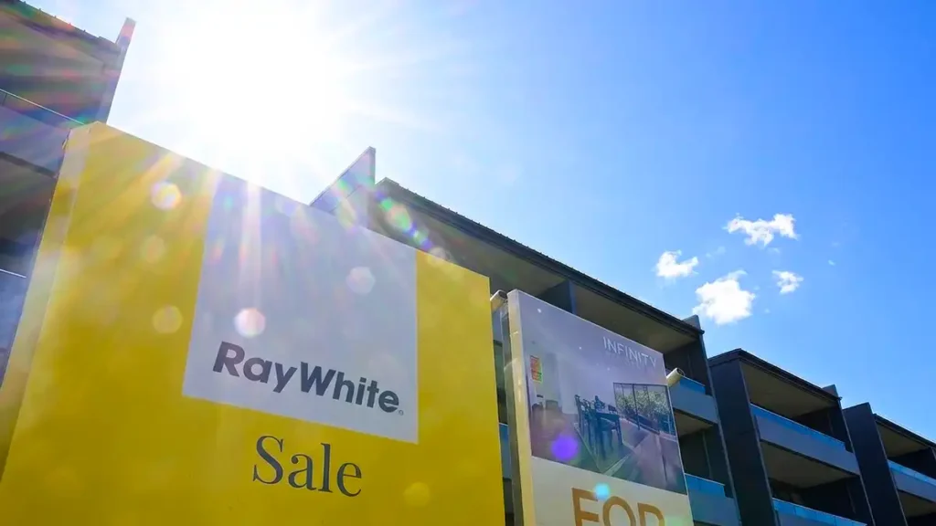 Canberra homes and property sale signs following ACT stamp duty reforms for first home buyers.