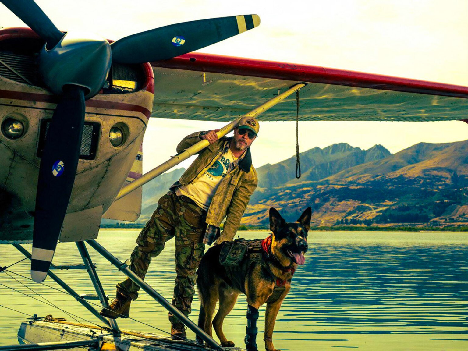 Brad Pitt stars with dog in Heart of the Beast