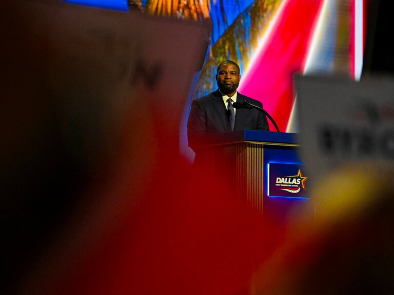 Byron Donalds removes Trump mentions from campaign site