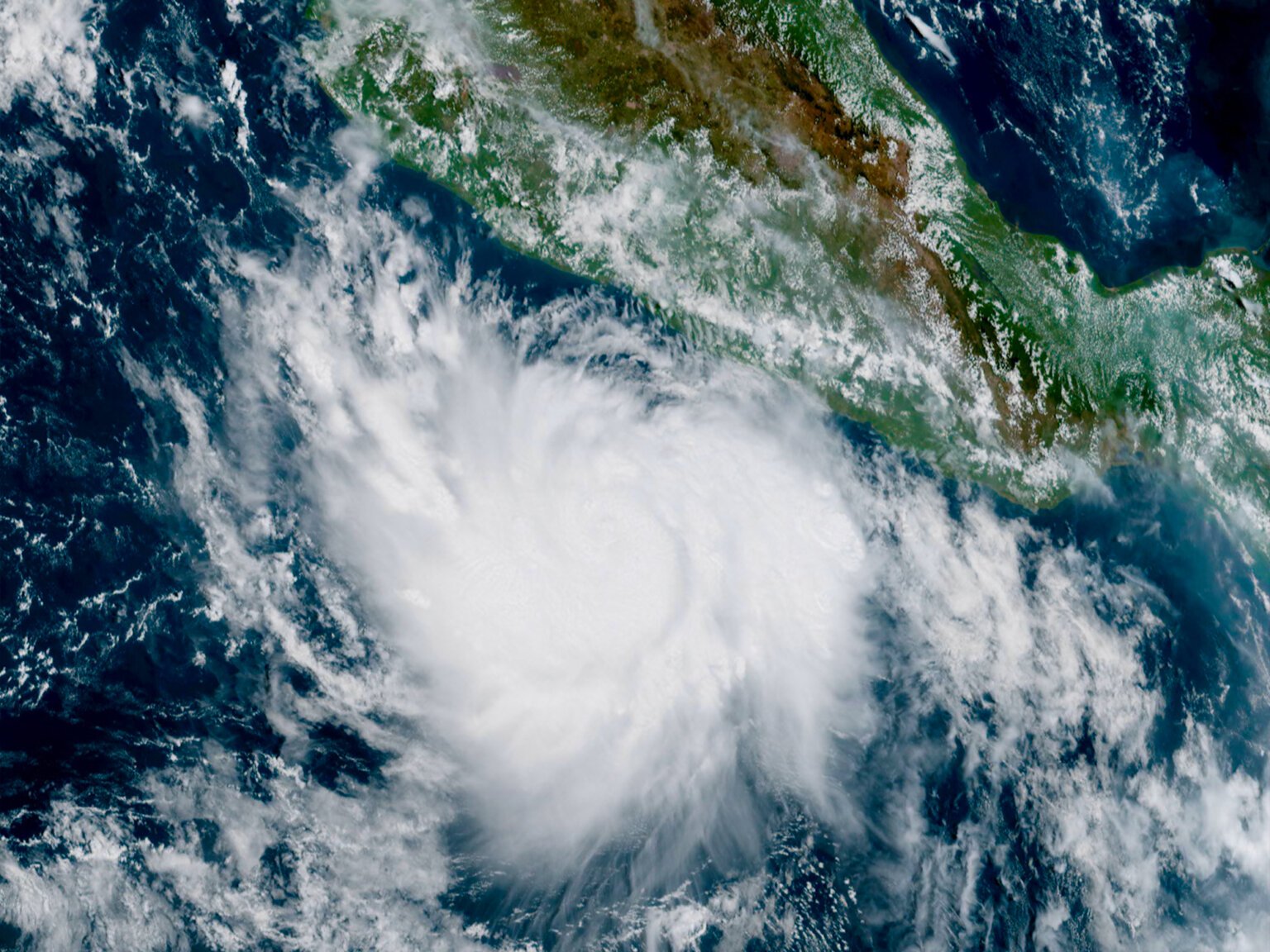Hurricane Polo reaches Category 5 off Mexico coast