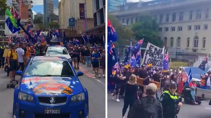 Brisbane rally launches national tour opposing mass immigration and foreign lobbying