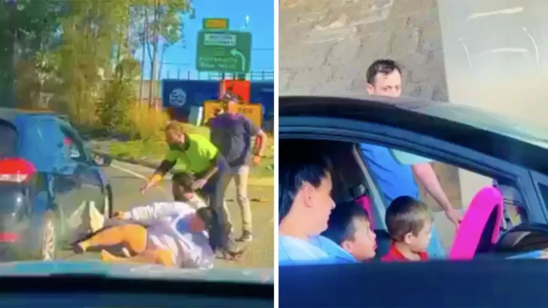 Video captures aftermath of chaotic Sydney pursuit involving two children