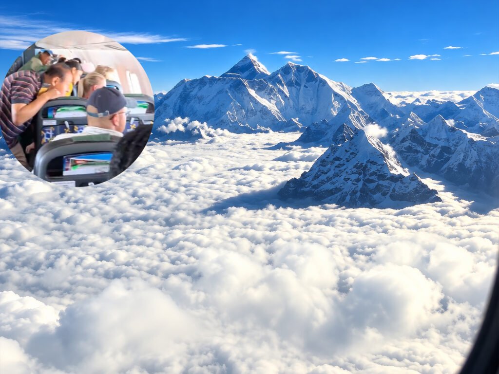 Passengers Capture Stunning View of Mount Everest From Plane