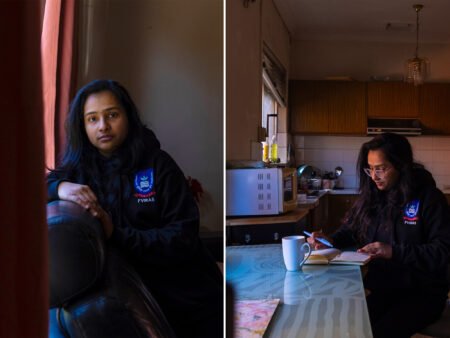 Fatima Bonna, an international student studying early childhood education in Adelaide.