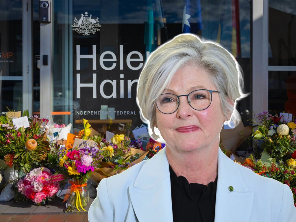 Helen Haines Improves to Serious but Stable After Wangaratta Attack Independent MP Helen Haines speaking at a public event.